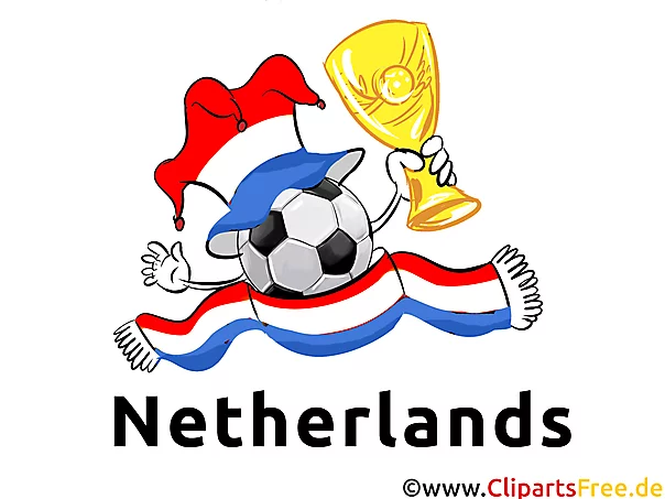 Pokal Niederlande Fussball Clipart