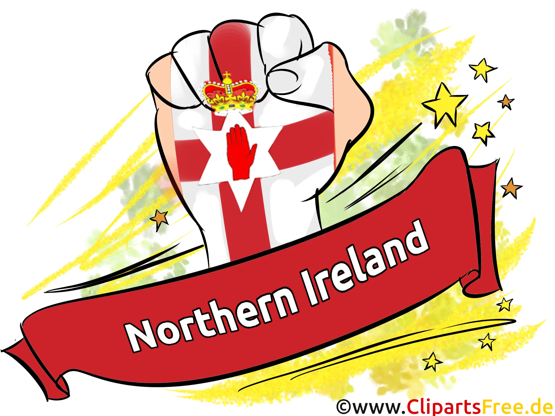 Northern Ireland Sport Clip Art free