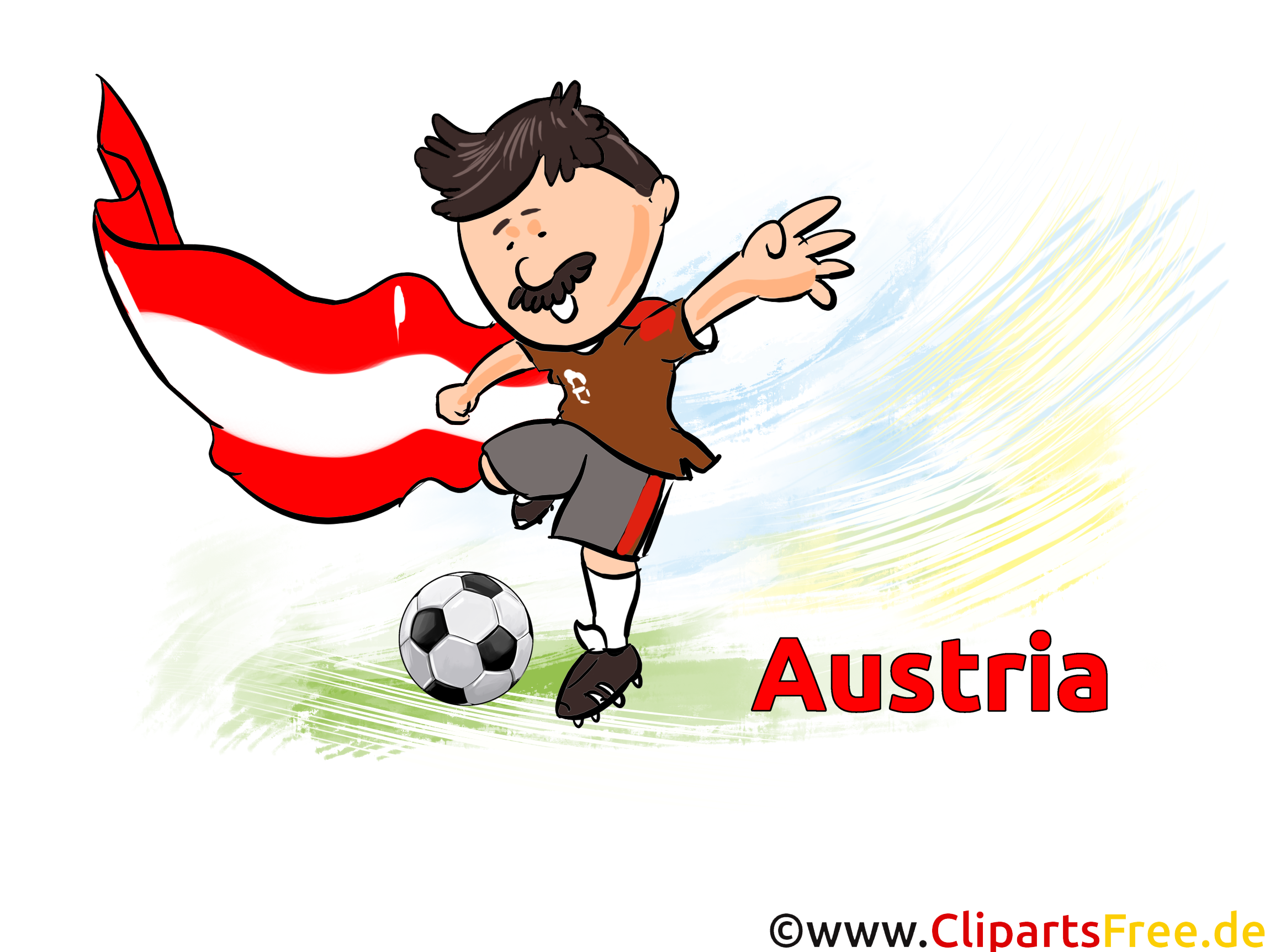 Österreich Bild Fussball zu EM und WM