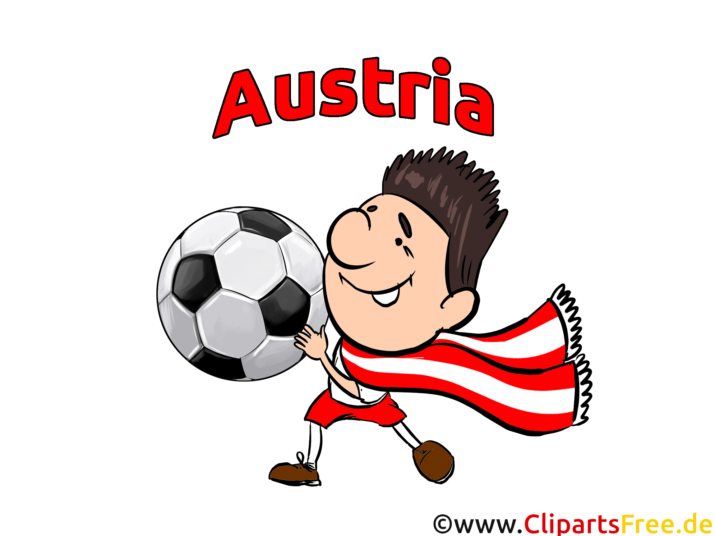 Super Man Clip Art Österreich Fussball