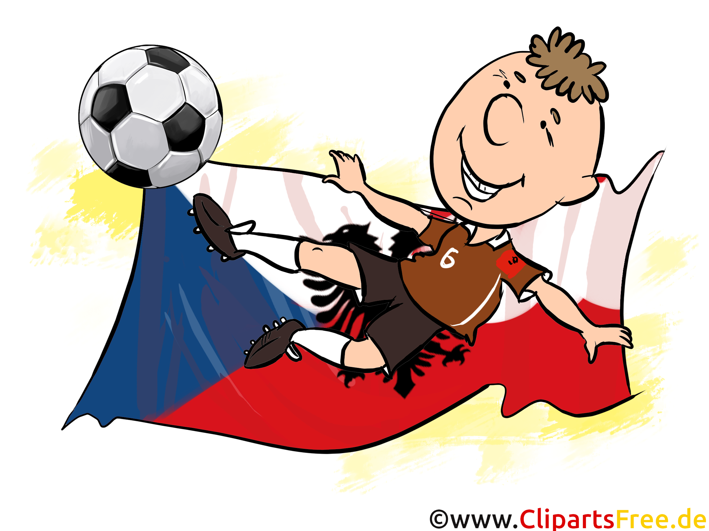 Ball Clipart Tschechien kostenlos
