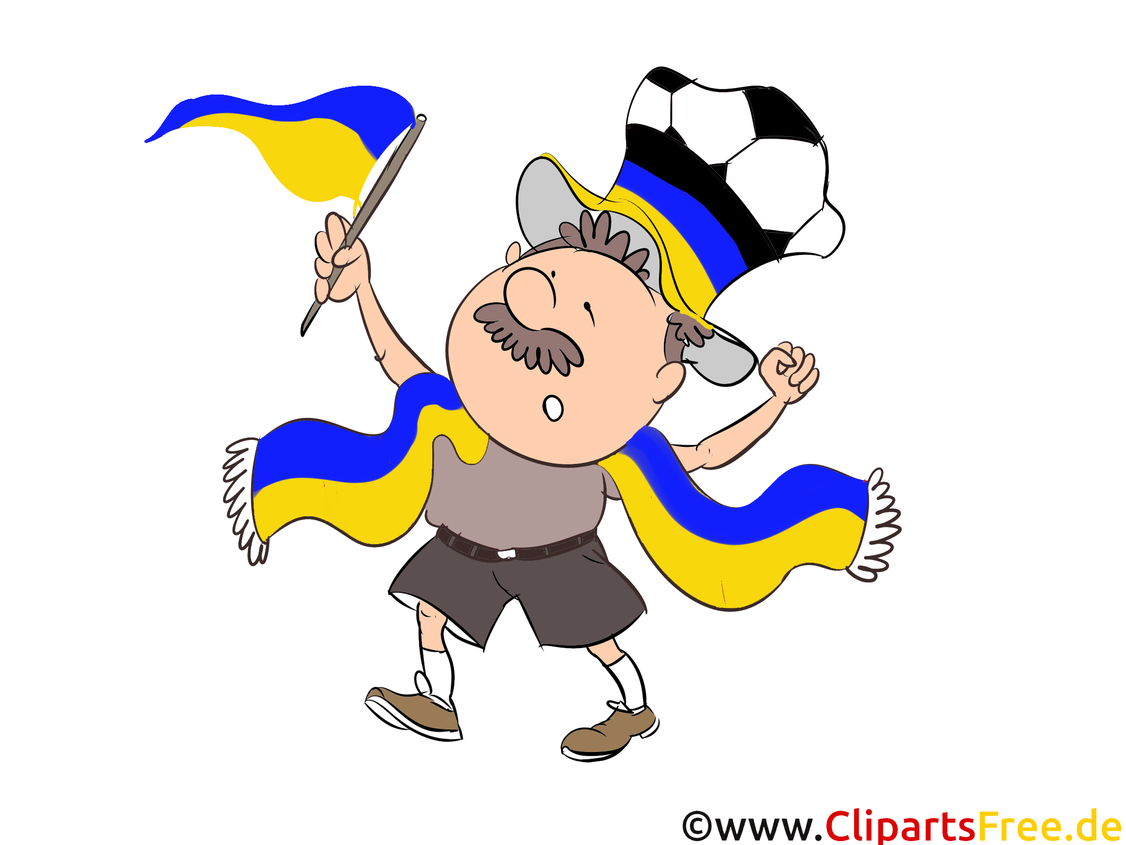 Fussball Zuschauer Ukraine EM und WM Bilder