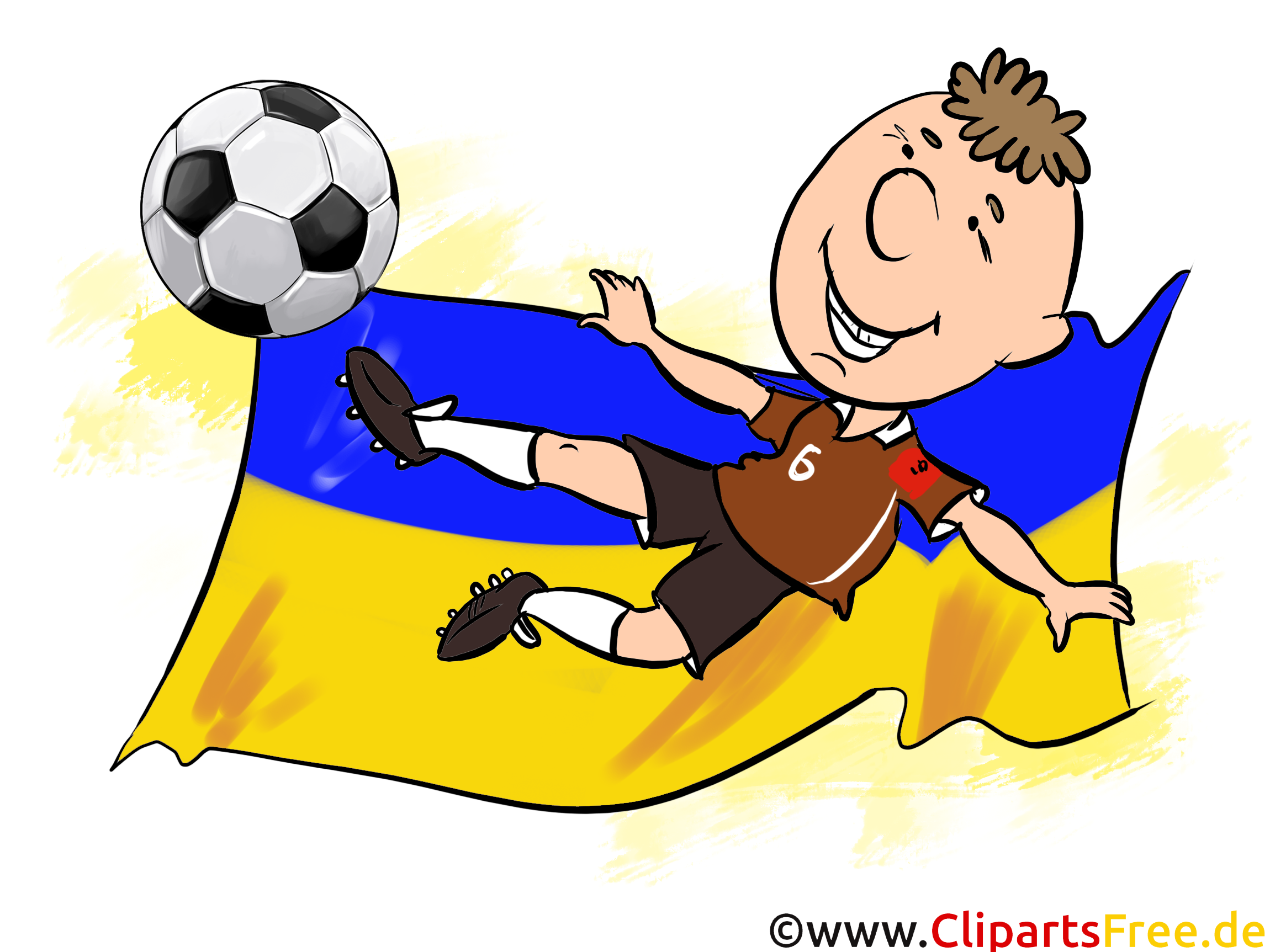 VVV Fussball Grafik, Bild zu EM und WM (8)