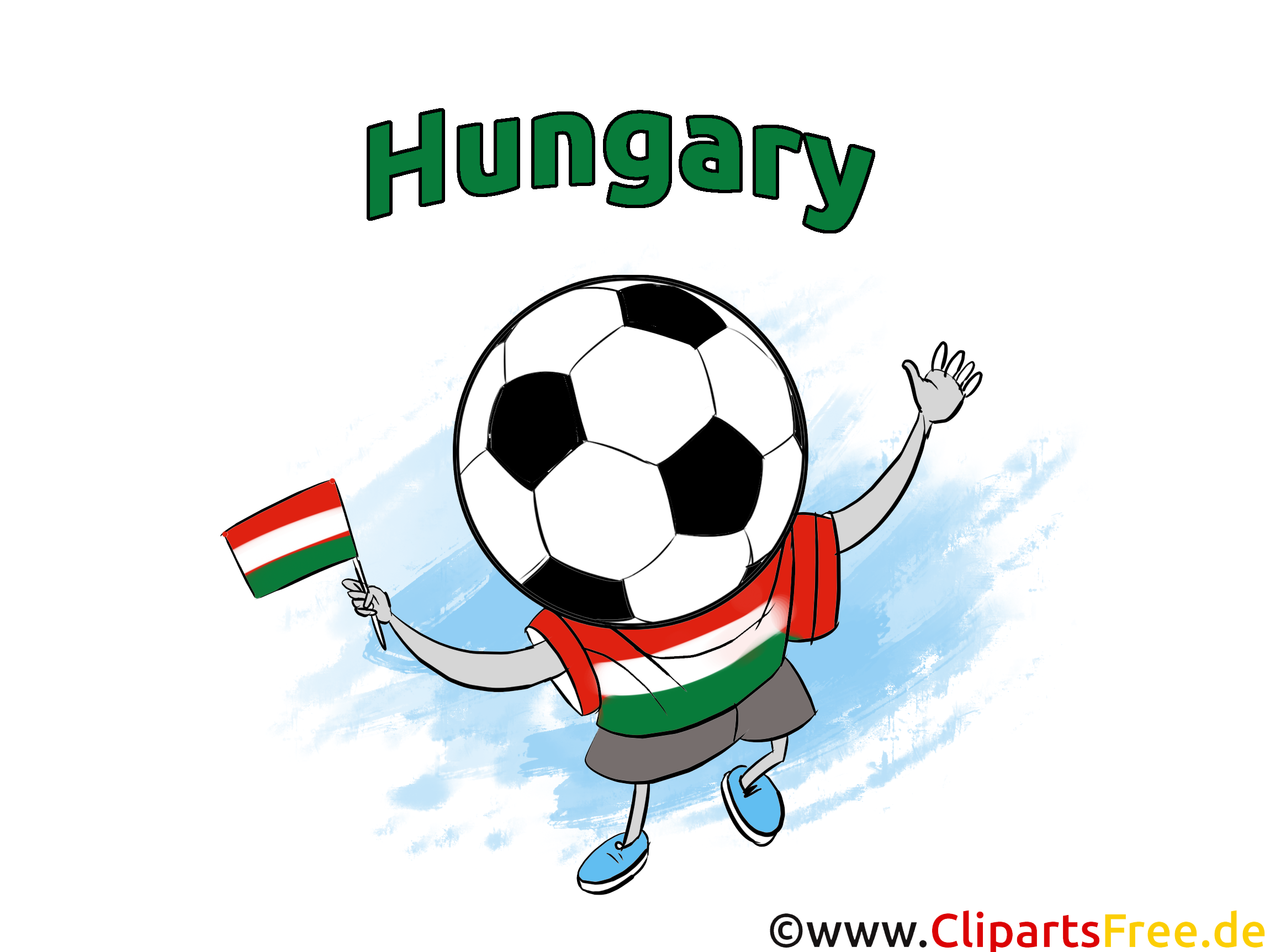 Fussballbild Ungarn kostenlos
