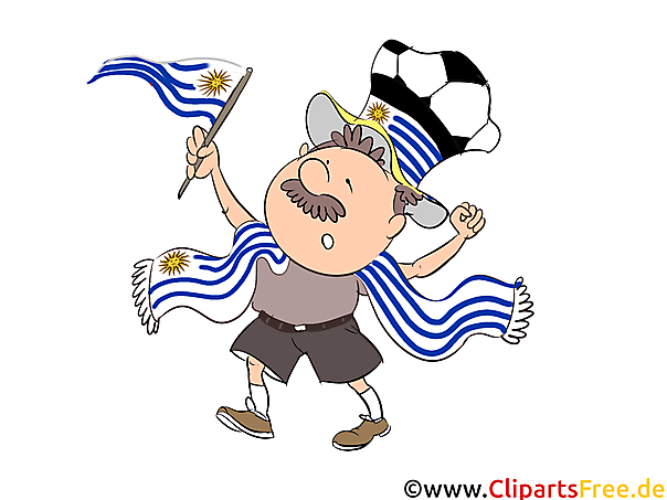 Fussballfan Grafik