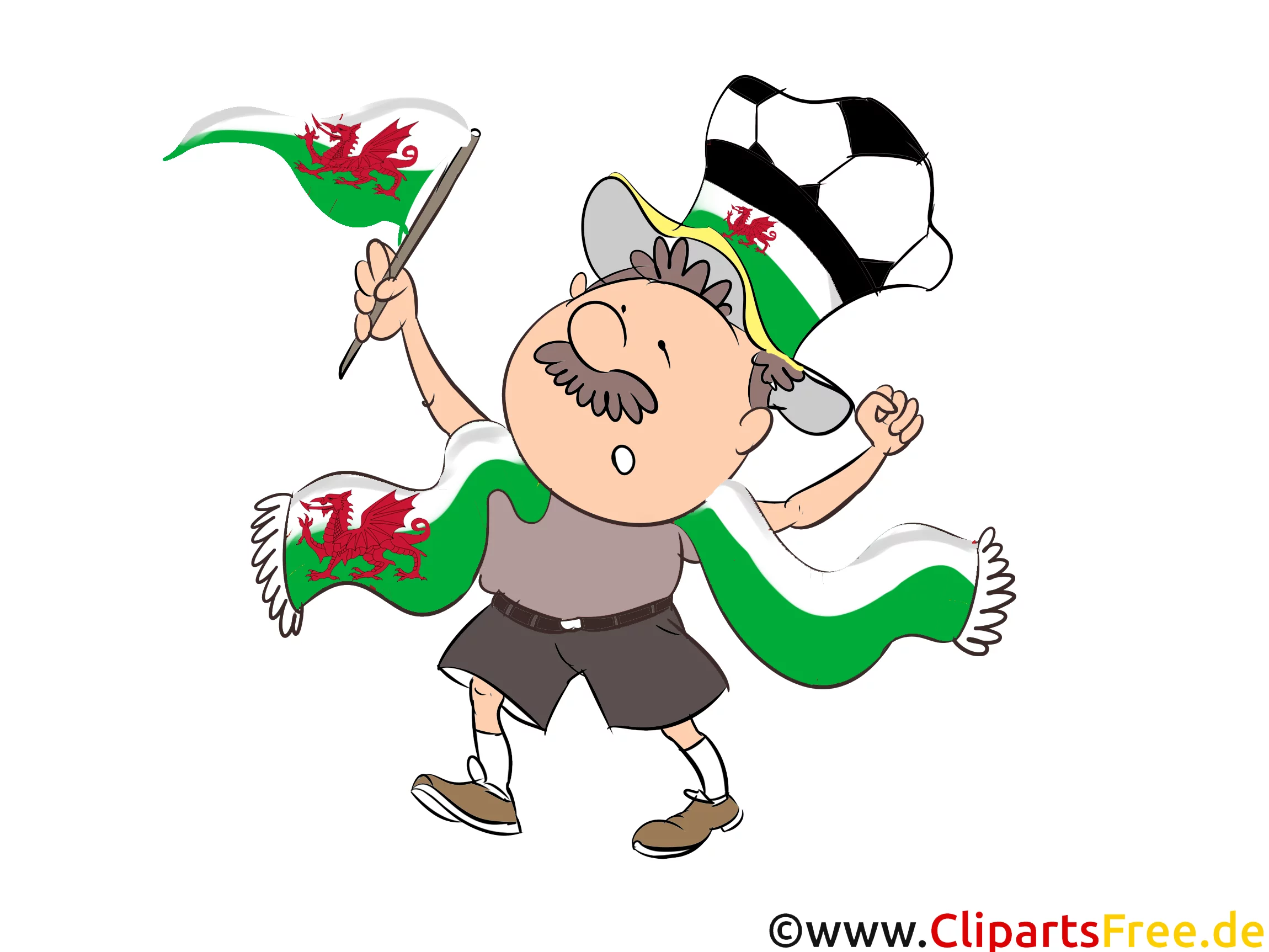 Sportfan lustige Bilder gratis