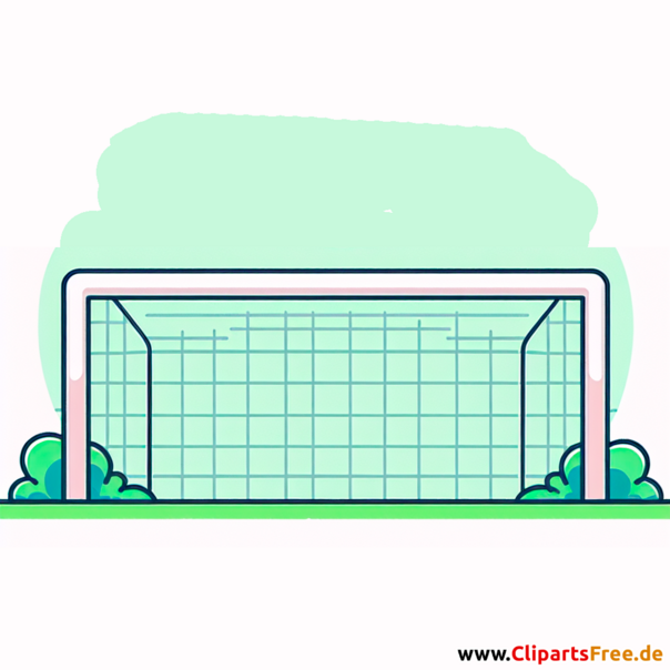 Fußballtor Clipart - Bilder zum Thema Fußball