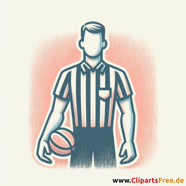 Schiri Clip Art - Bilder zum Thema Fußball