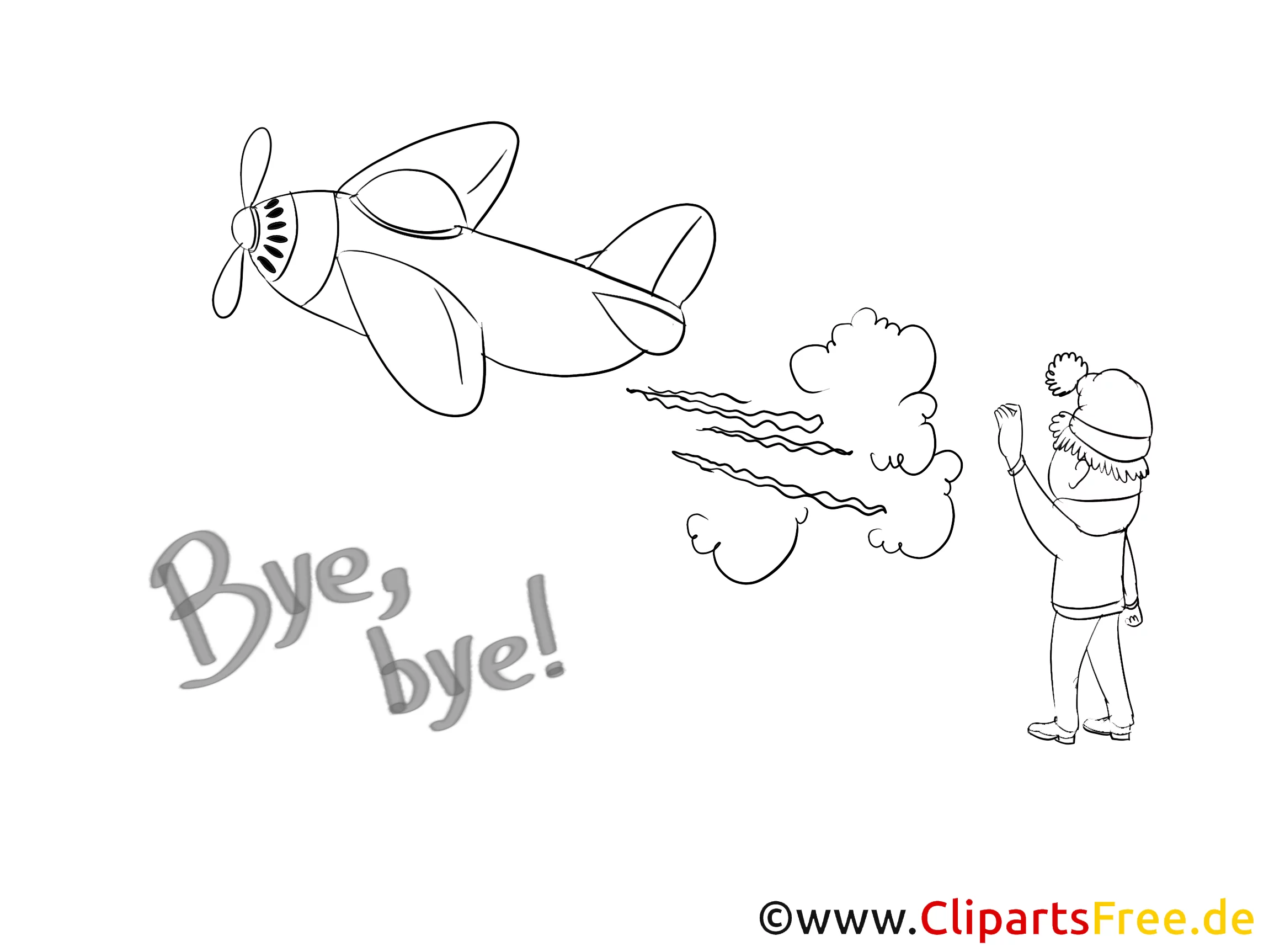 Zum Abschied Kollege Clipart, Bild, Cartoon