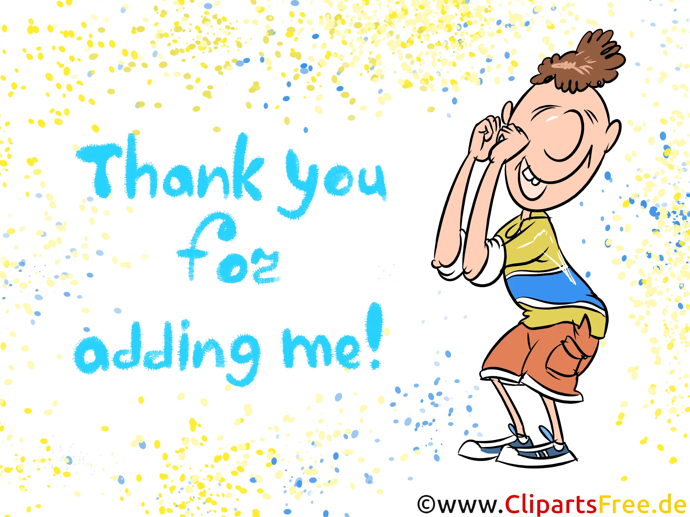 Instagramm Bilder - Thank you for adding me für soziale Netzwerke
