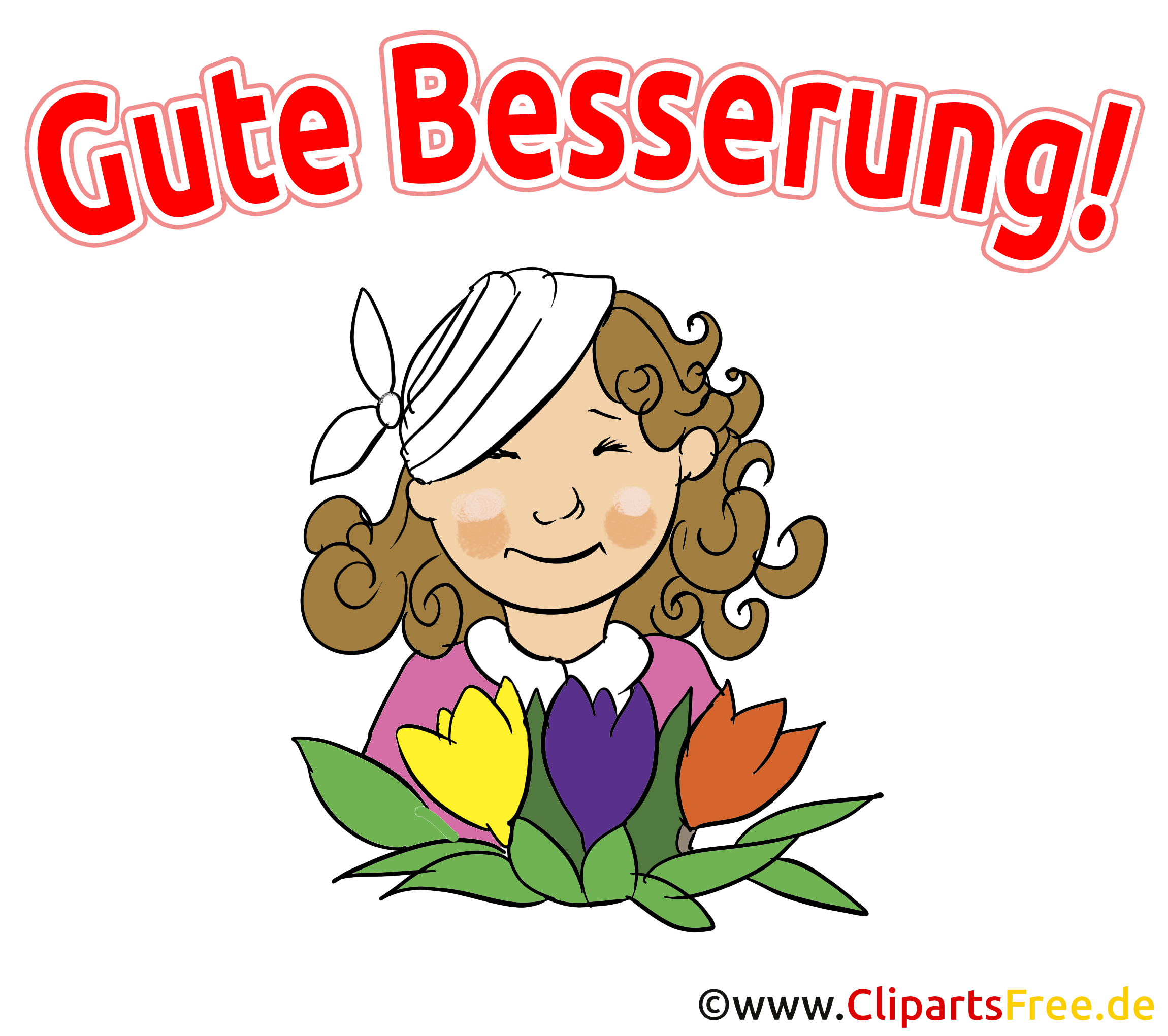 Grußkarten Gute Besserung an Freunde verschicken