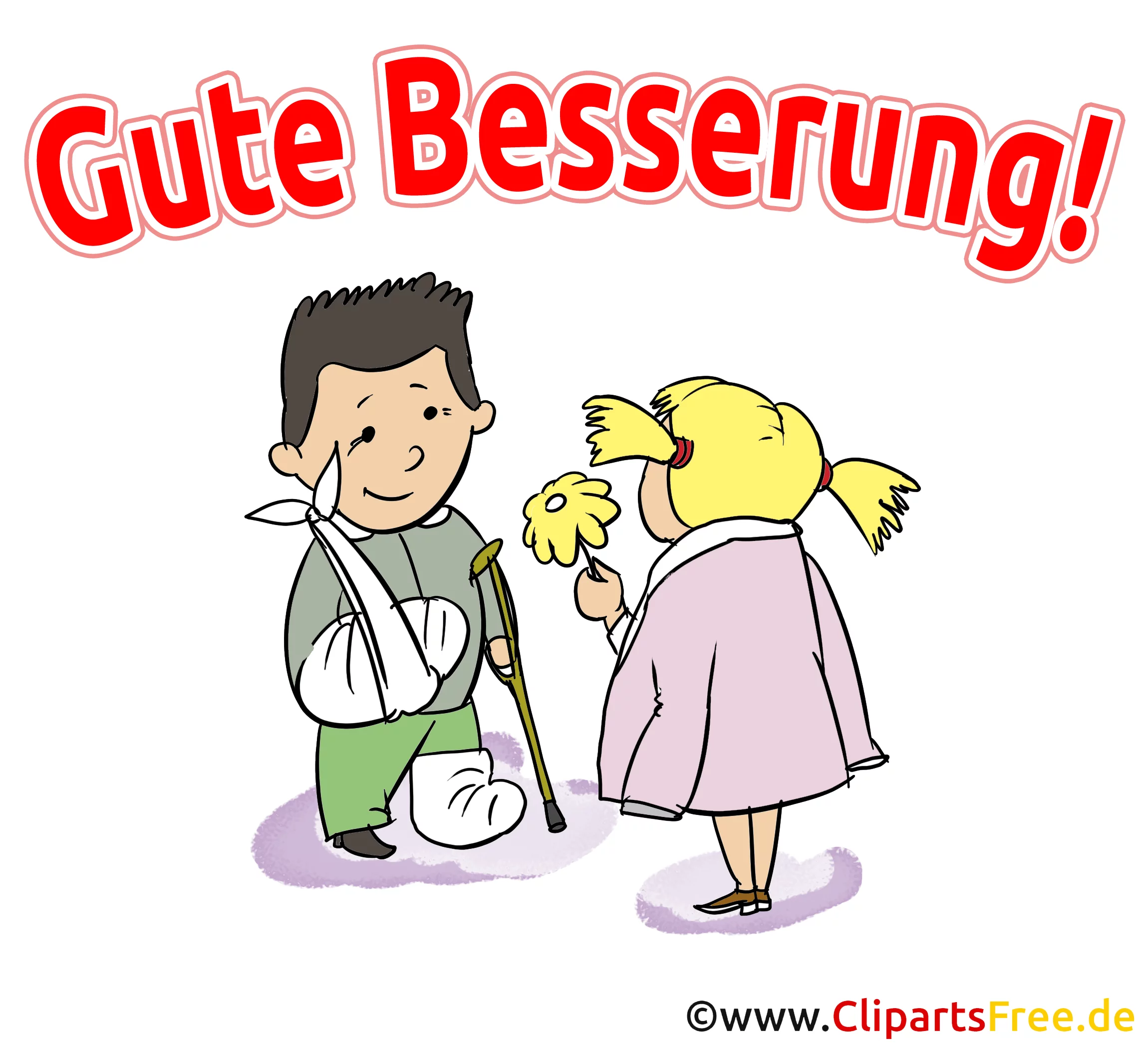 Gute Besserung Bilder, GB Pics, Karten