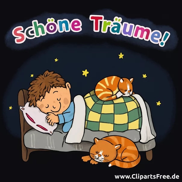 Schöne Träume Bild - Gute Nacht Wünsche Bilder