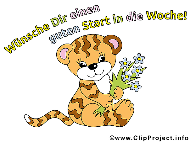 Eine schöne Woche wünschen Bild, Clipart Eine schöne Woche wünschen Bild, Clipart