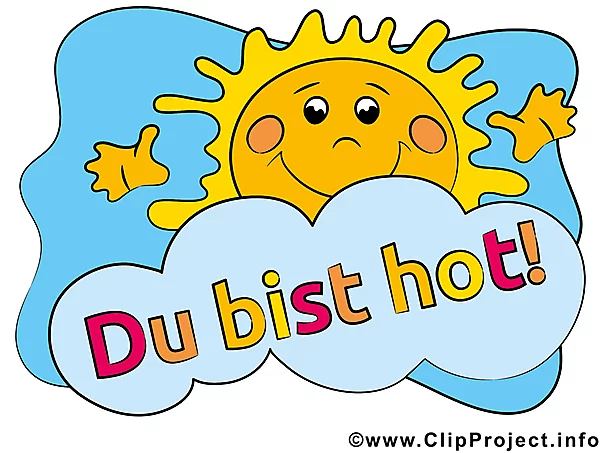 GB Bilder Sprüche - Du bist hot!