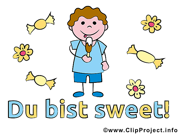 Sprüche mit Bild - Du bist sweet!