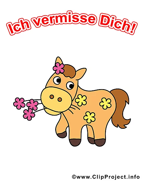 Libeskummer Karte - Vermisse Dich sehr
