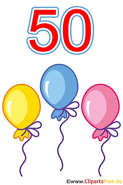 50 Geburtstag Bilder gratis