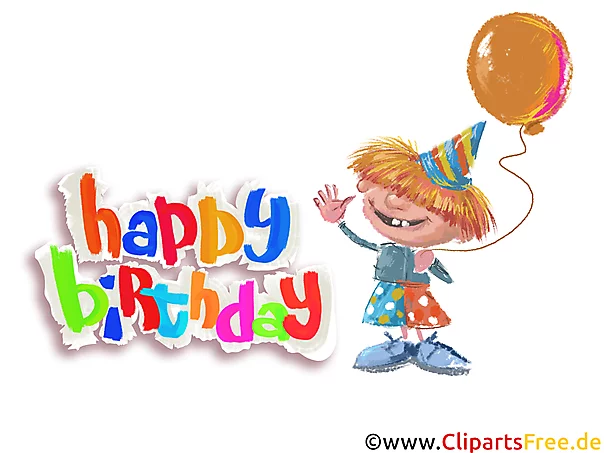 Birthday Party Themes, Cliparts, Images, Cards