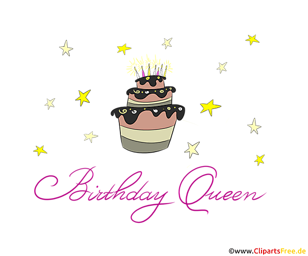 Bild für Mädchengeburtstag Birthday Queen