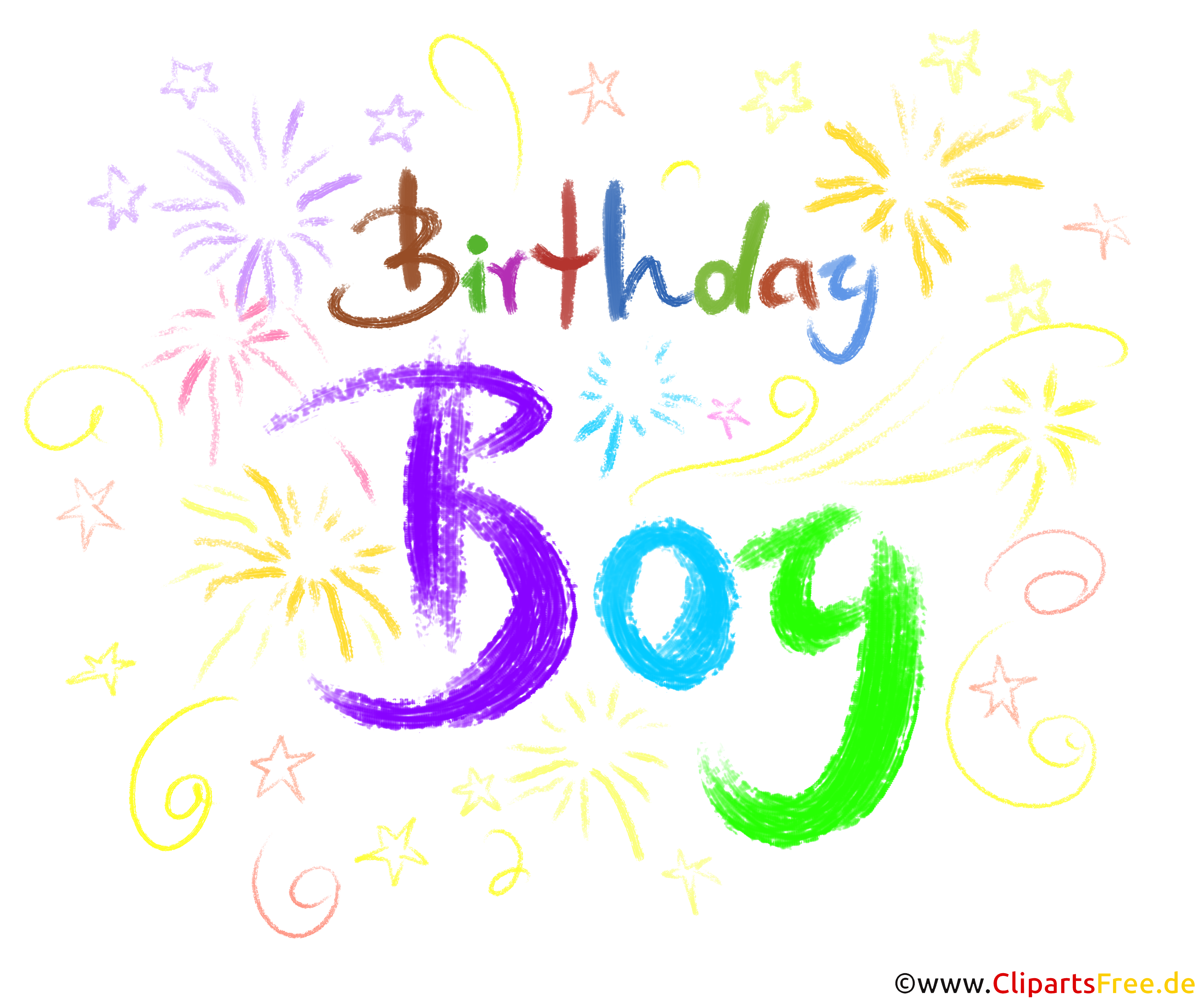 Birthday Boy Clip Art umsonst