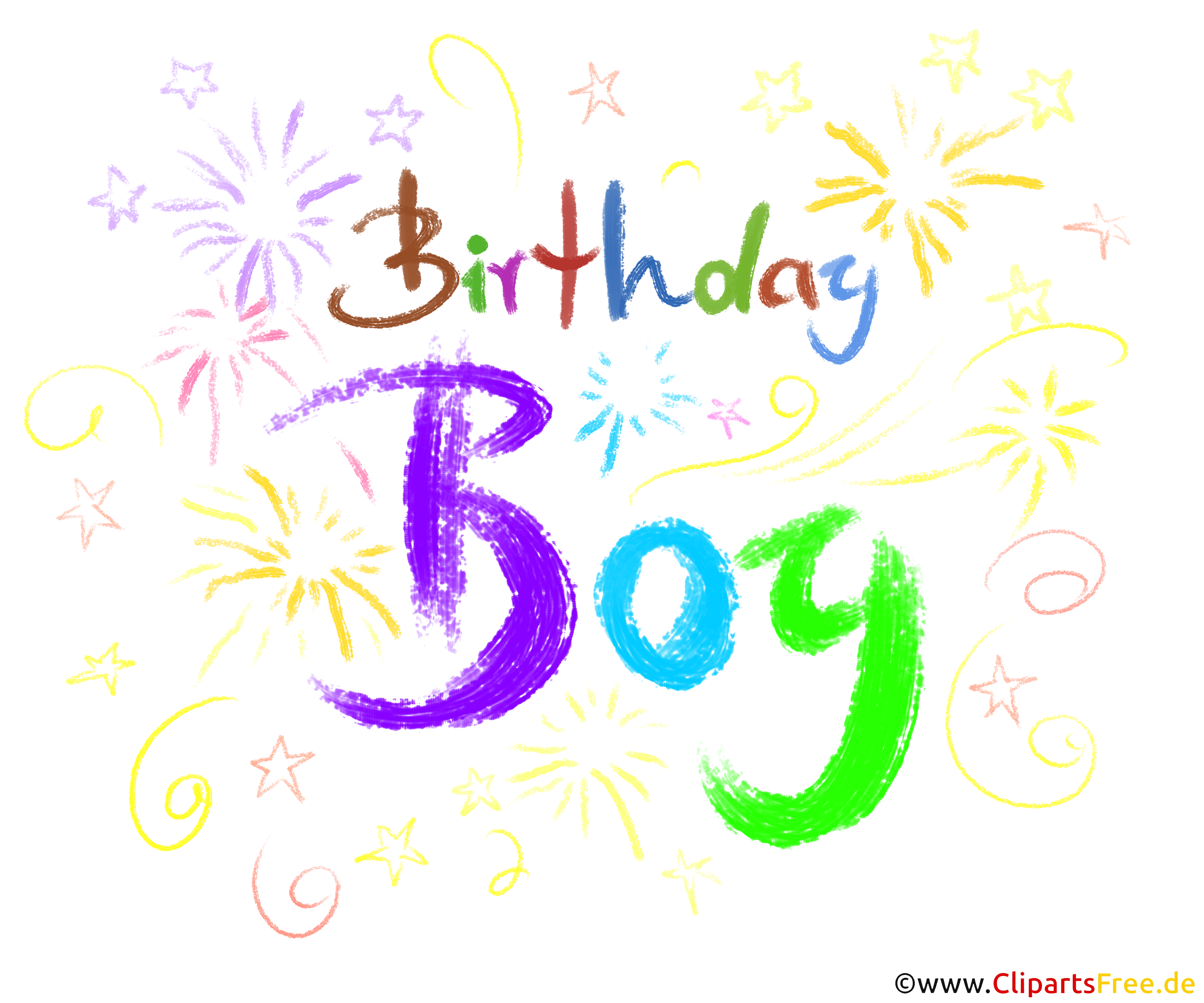 Birthday Boy Clip Art umsonst