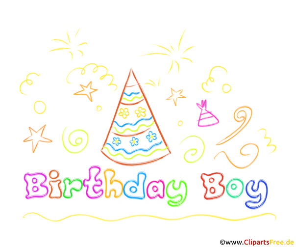 Birthday Boy Text zum Drucken