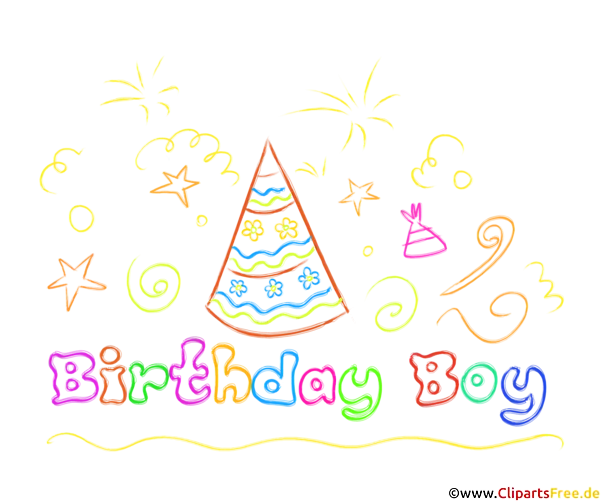 Birthday Boy Text zum Drucken