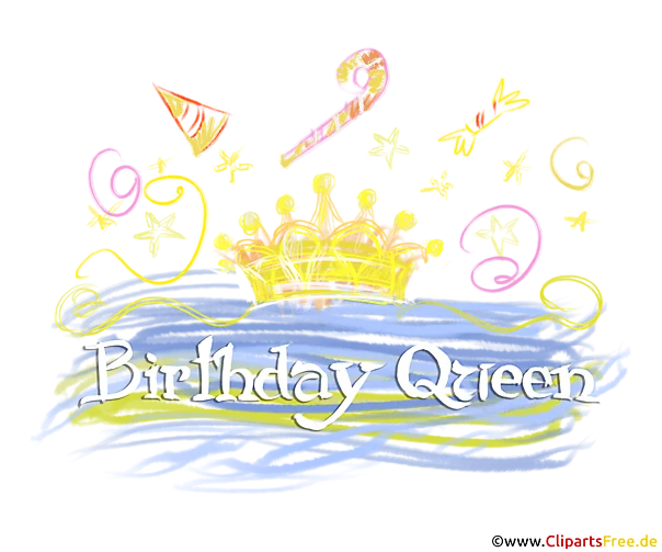 E-Karte Birthday Queen