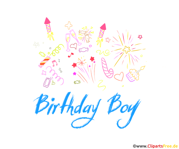 Feuerwerke Birthday Boy - Geburtstagsbilder