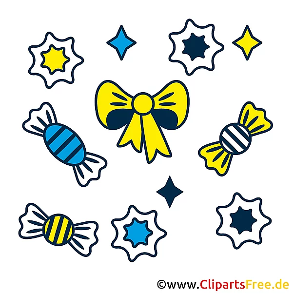 Bonbons Clipart Bild kostenlos