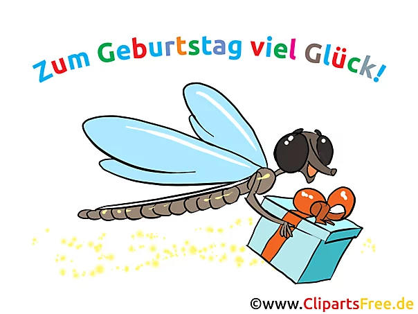 Cliparts Geburtstag lustig