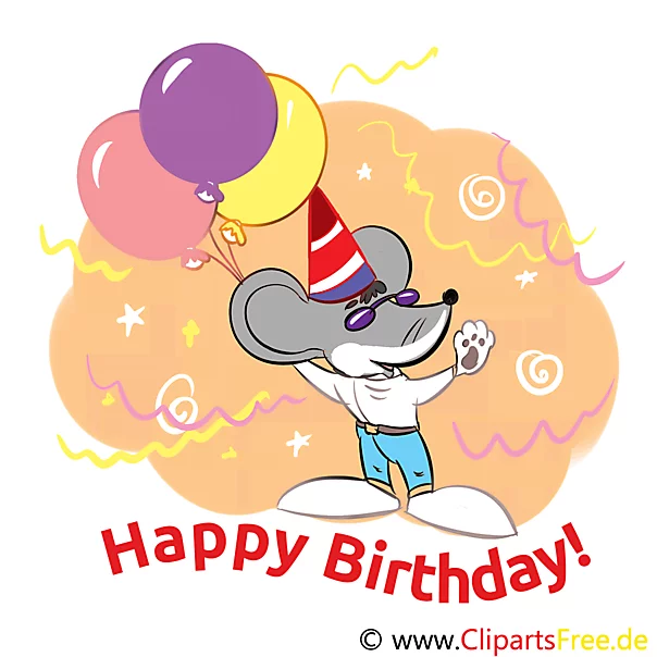 eCard Happy Birthday personalisieren und verschicken online