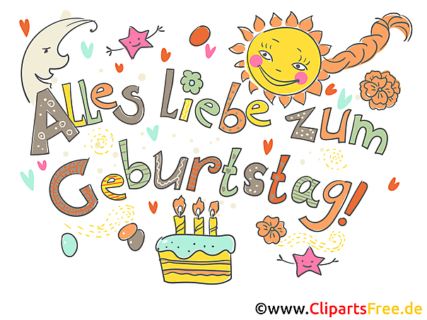 Geburtstag Cliparts kostenlos Geburtstag Cliparts kostenlos