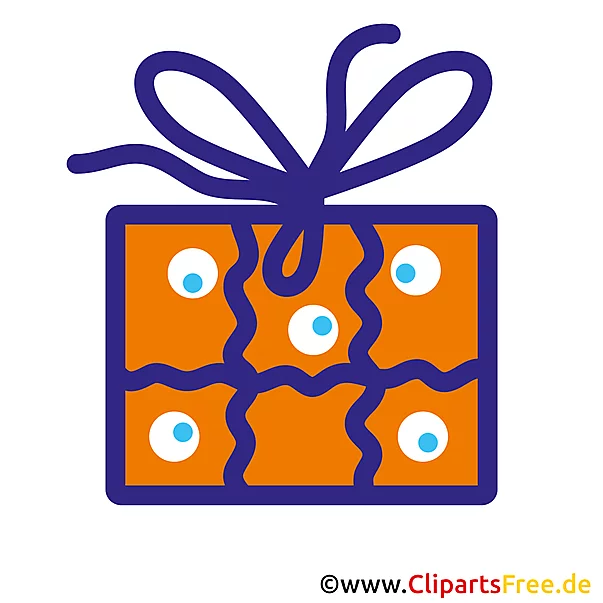 Geschenk zum Geburtstag Clipart free