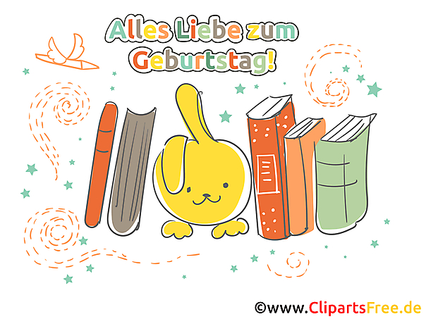 Grusskarte Alles Liebe zum Geburtstag