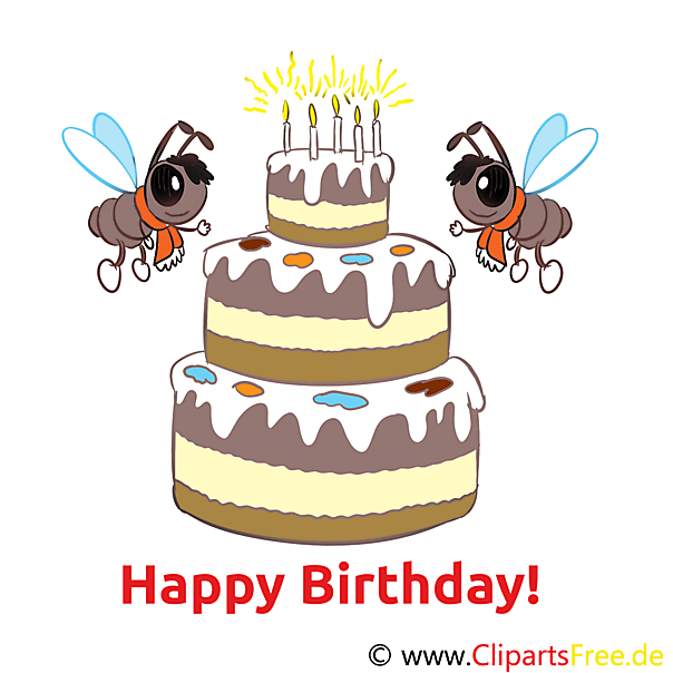 Happy Birthday eCard gratis zum Verschicken