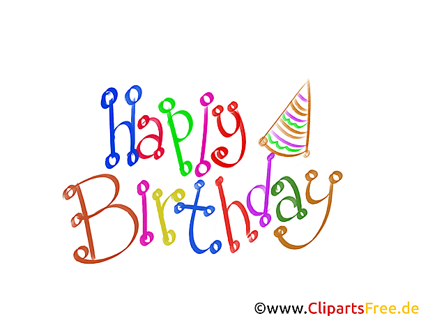 Clipart Happy Birthday
