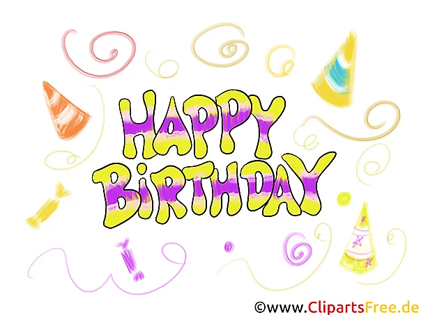 Geburtstagsbild Happy Birthday