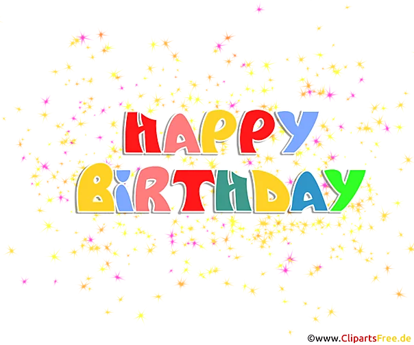 Geburtstagsgrüße Happy Birthday - Bilder zum Geburtstag