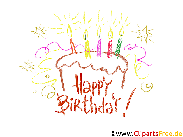 Happy Birthday free Clip Art