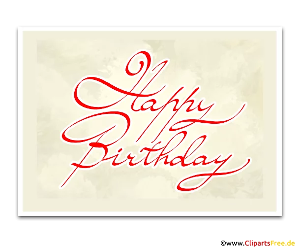 Happy Birthday Glückwunsch