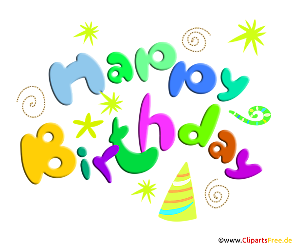 Happy Birthday Grüße Bild kostenlos