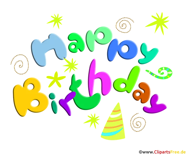 Happy Birthday Grüße Bild kostenlos
