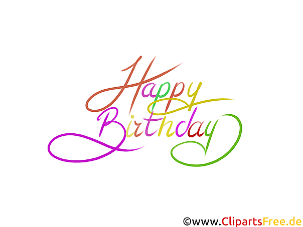 Happy Birthday Zeichnung