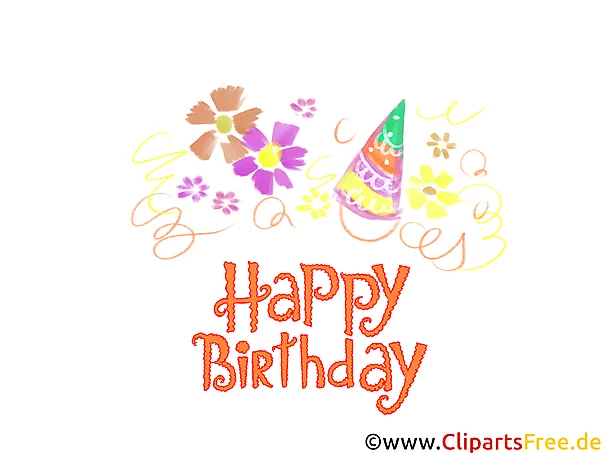 Happy Birthday zum Geburtstag Bild