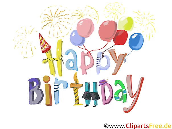 Happy Birthday Title, Text, Card, Image, Clip Art