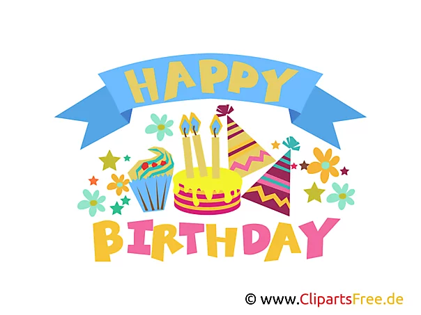 Happy Clipart, Grafik, E-Karte, Bild kostenlos herunterladen
