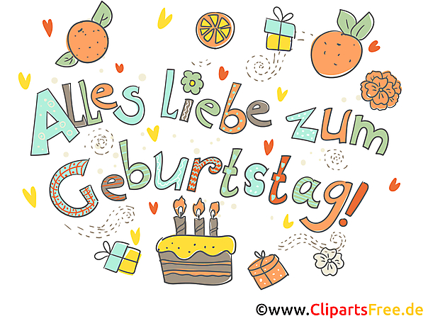 Alles Liebe zum Geburtstag kostenlos verschicken