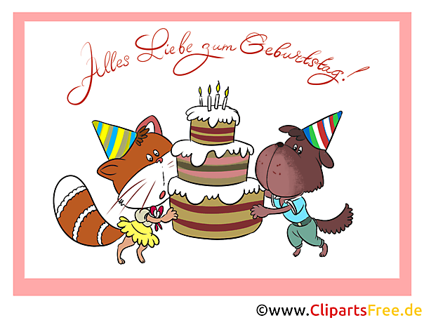 Glueckwunschkarte Kinder Geburtstag kostenlos